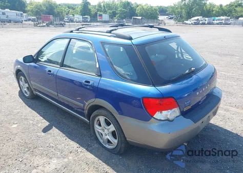 2004 Subaru Impreza Outback Sport from USA, damaged, VIN JF1GG68574H817962